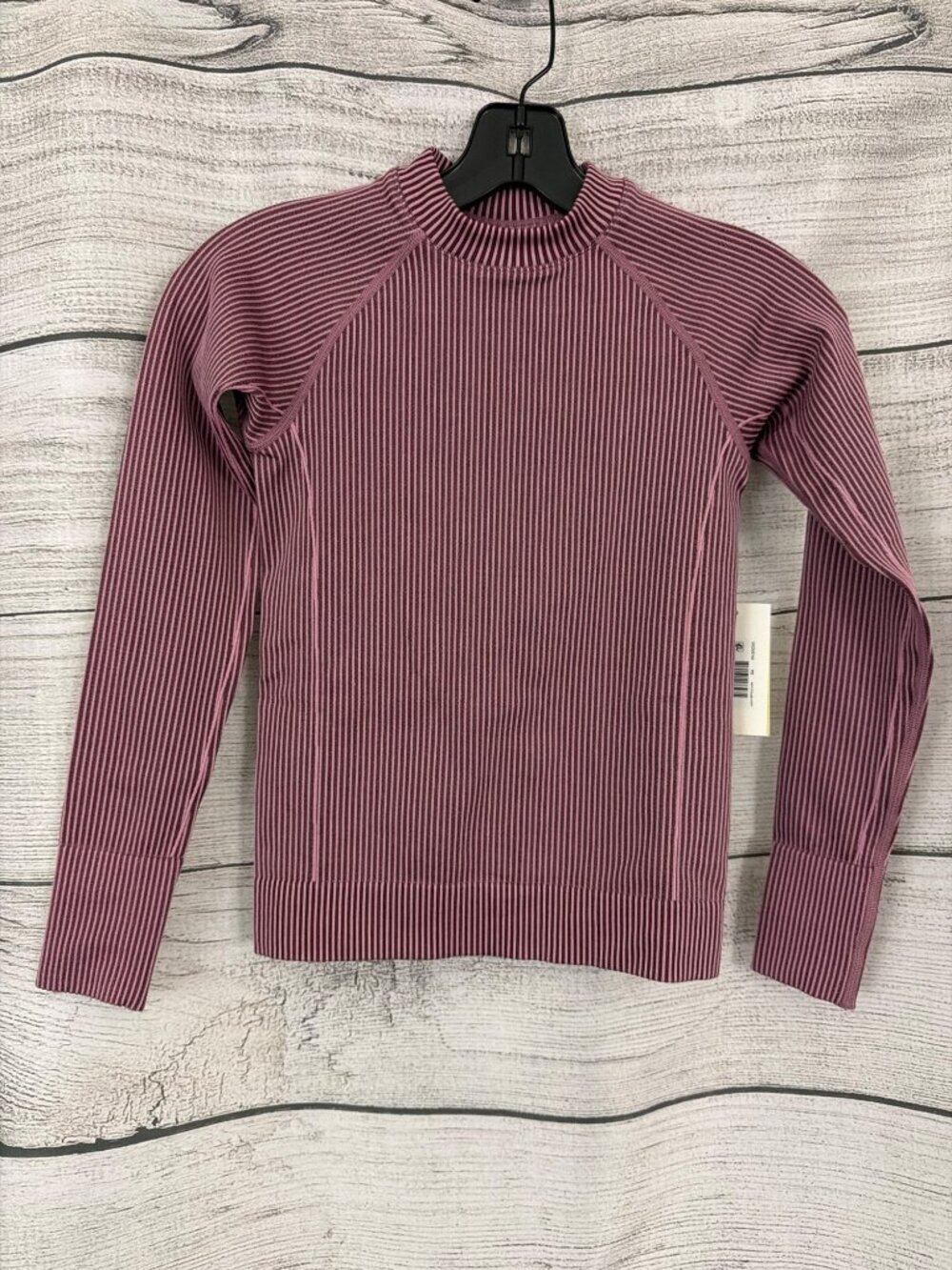 NWT Halfdays Anemone Ribbed Long-Sleeve Top Size XS